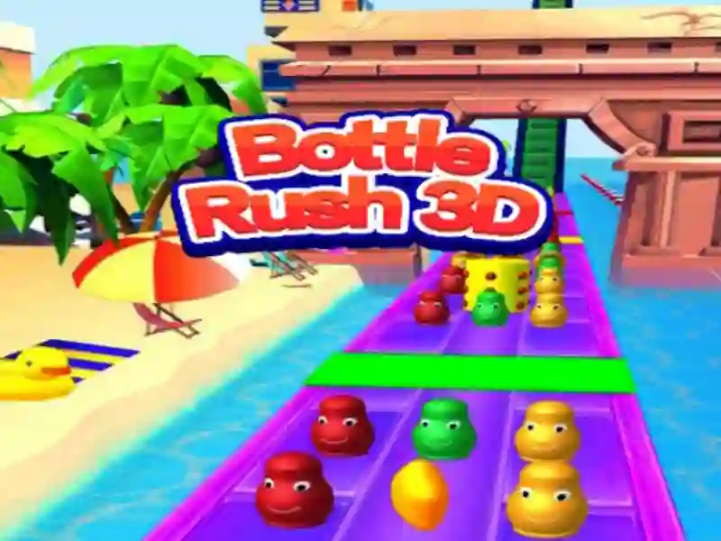 Jeu Bouteille Rush 3D en ligne Jeu Bouteille Rush 3D en ligne