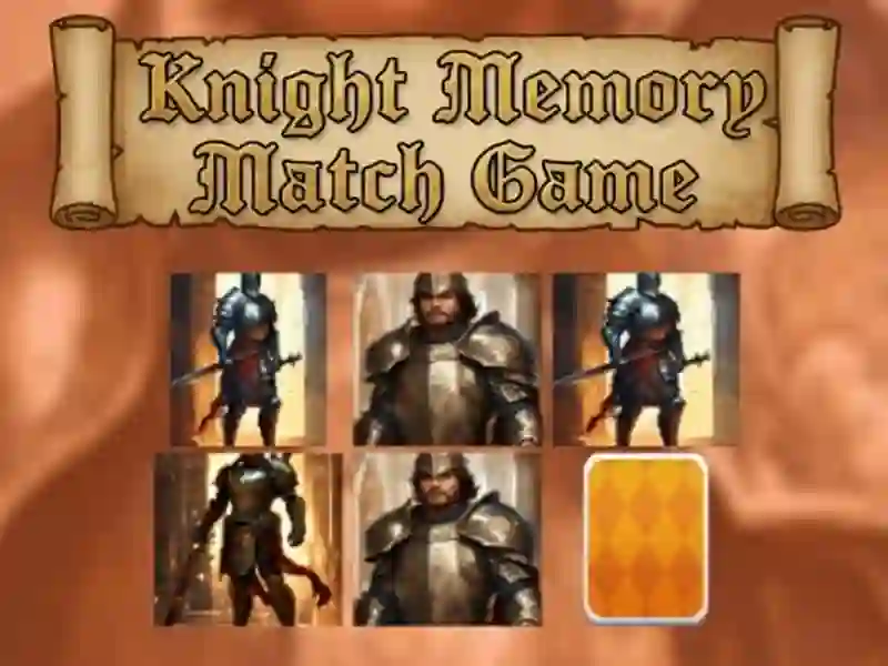 Jeu Jeu de correspondance de mémoire de chevalier en ligne