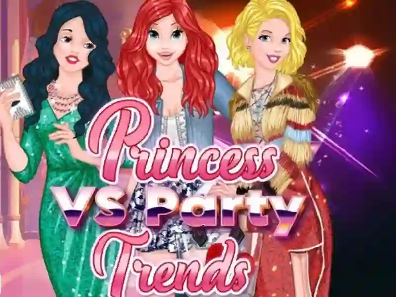 Jeu Tendances de la princesse contre la fête en ligne
