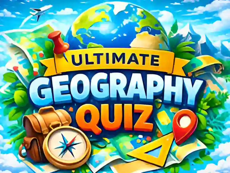 Jeu Quiz ultime sur la géographie en ligne