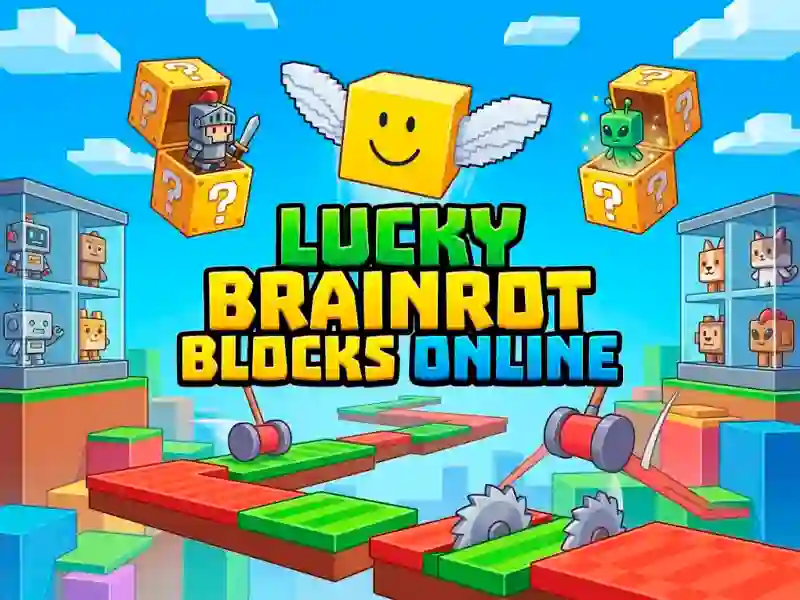 Jeu Lucky Brainrot Blocks Online en ligne