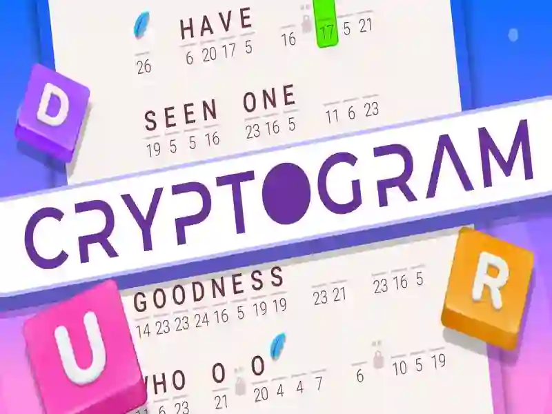Jeu Cryptogramme: Mot Puzzle du cerveau en ligne