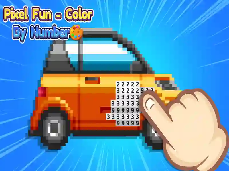 Jeu Pixel Fun Couleur par numéro en ligne