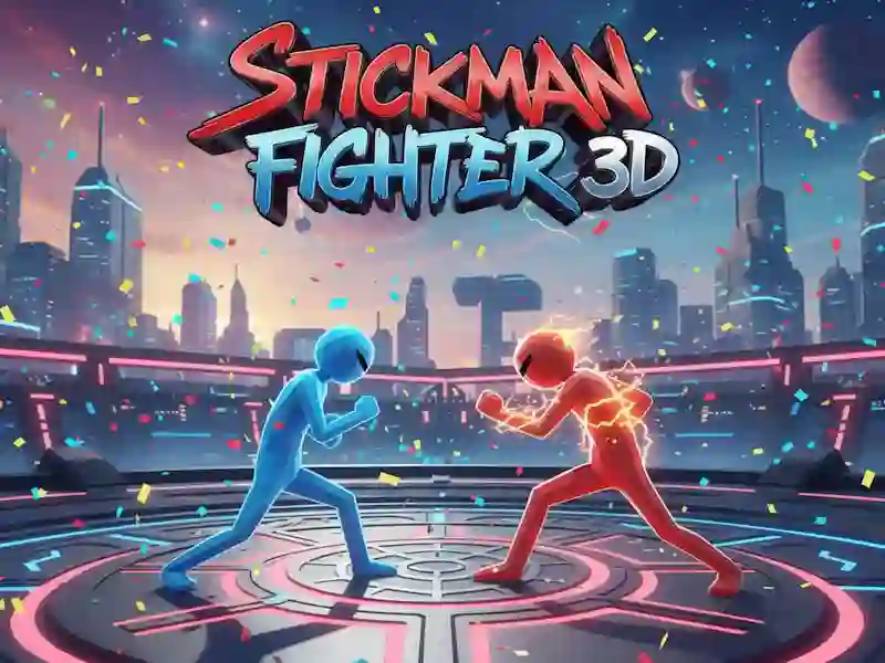 Jeu Stickman combattant 3D en ligne