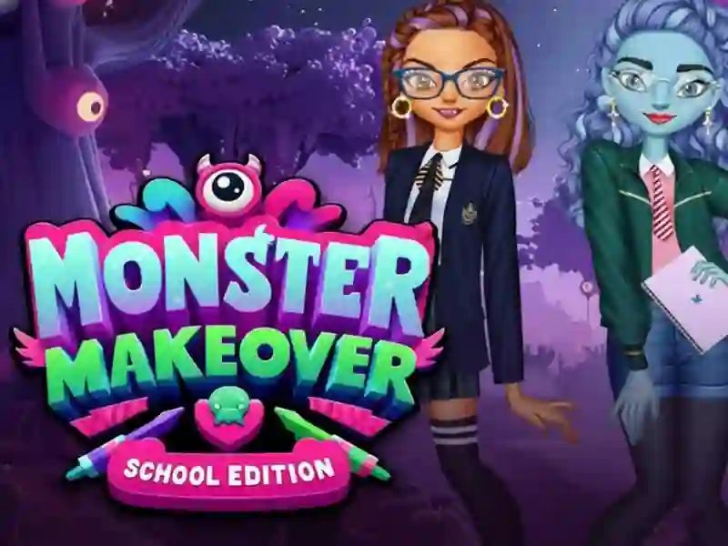 Jeu Édition d'école de relooking de monstre en ligne