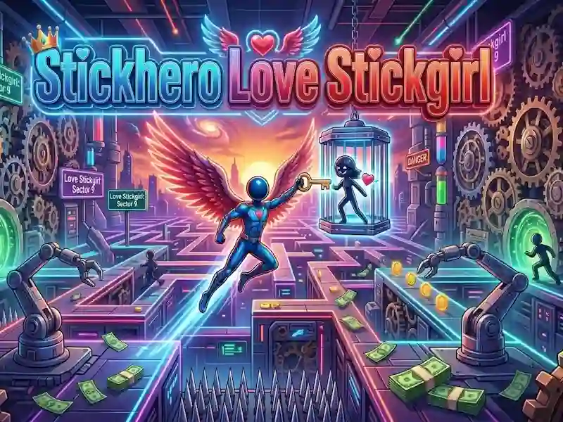 Jeu Stickhero Amour Stickgirl en ligne