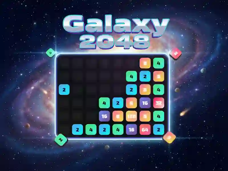 Jeu Galaxie 2048 en ligne