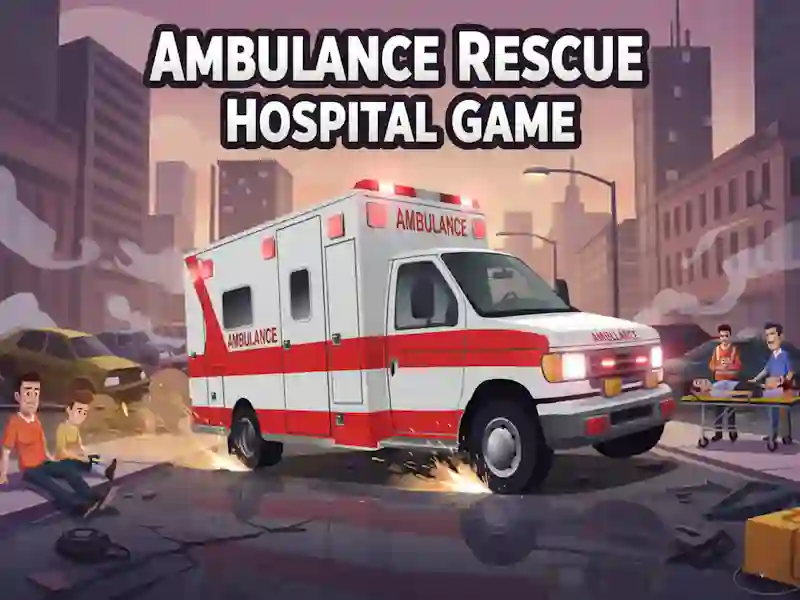Jeu Jeu d'hôpital de sauvetage en ambulance en ligne