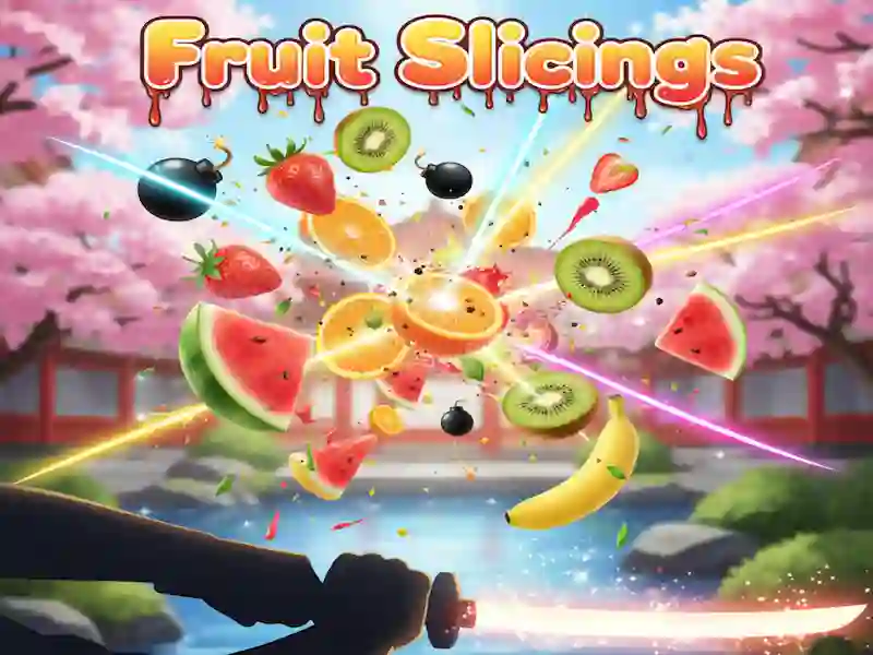 Jeu Tranches de fruits en ligne