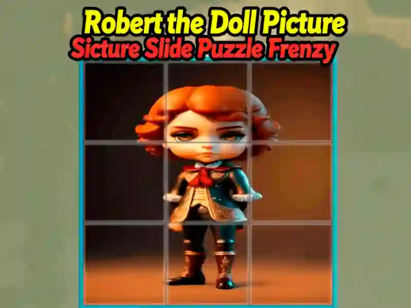 Jeu Robert la poupée Picture Slide Puzzle Frenzy en ligne