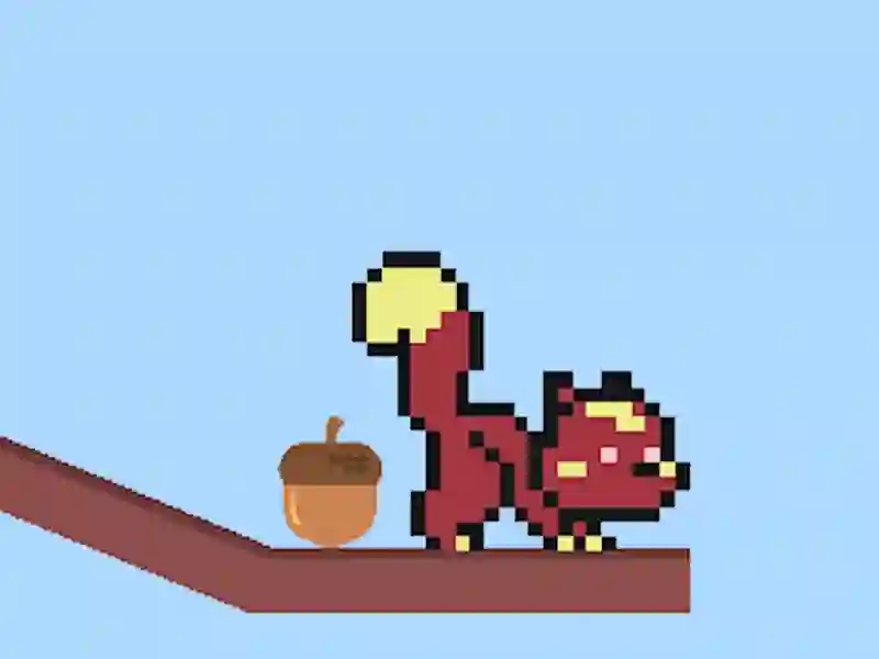 Jeu Les écureuils dessinent votre niveau! en ligne