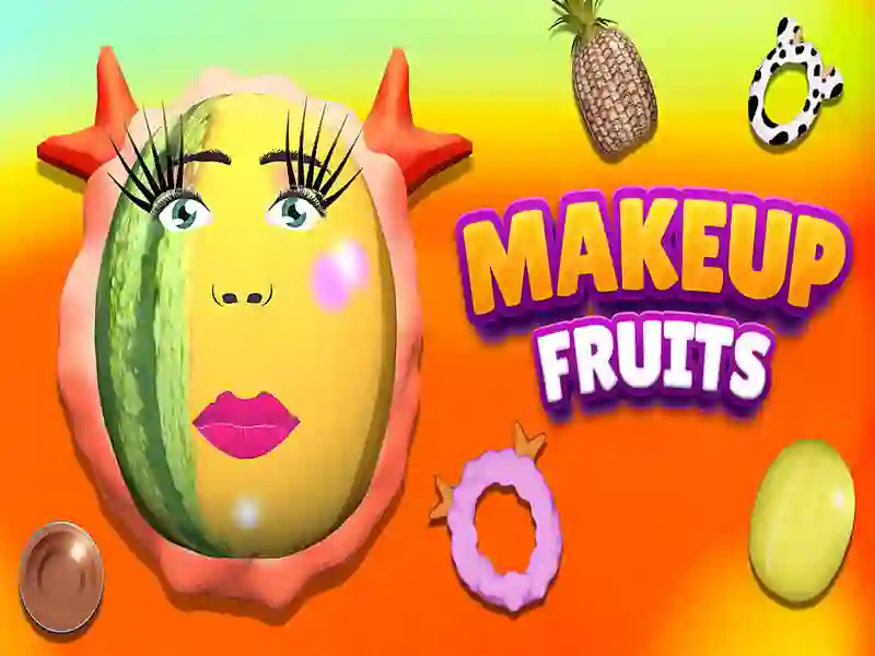 Jeu Fruits de maquillage en ligne