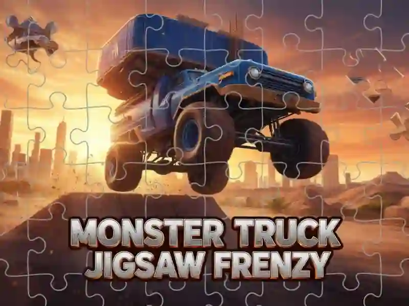Jeu Frénésie de puzzle de camion monstre en ligne