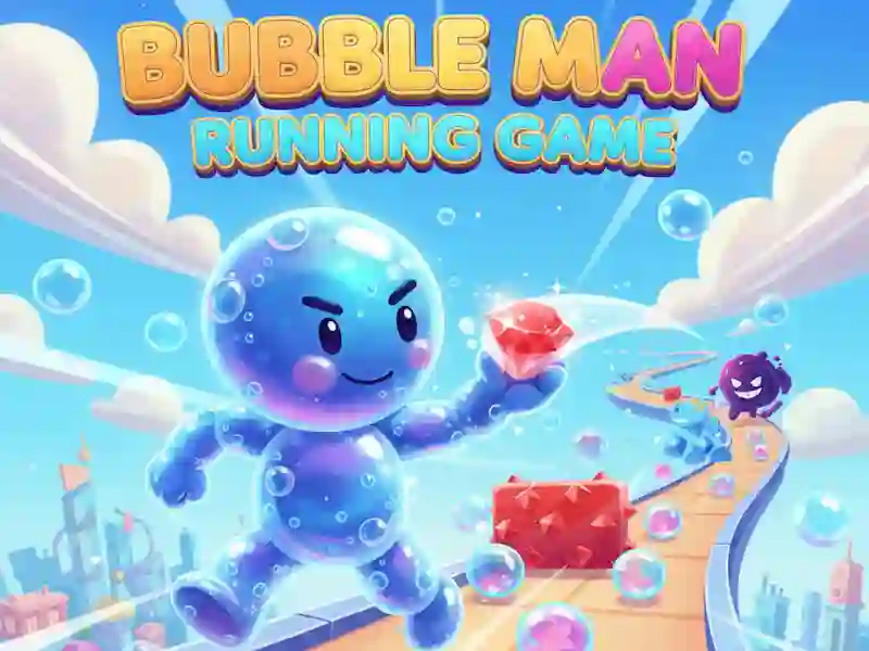 Jeu Jeu de course Bubble Man en ligne