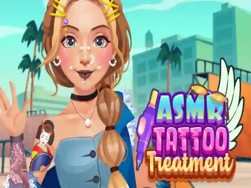 Jeu Traitement de tatouage ASMR en ligne Jeu Traitement de tatouage ASMR en ligne