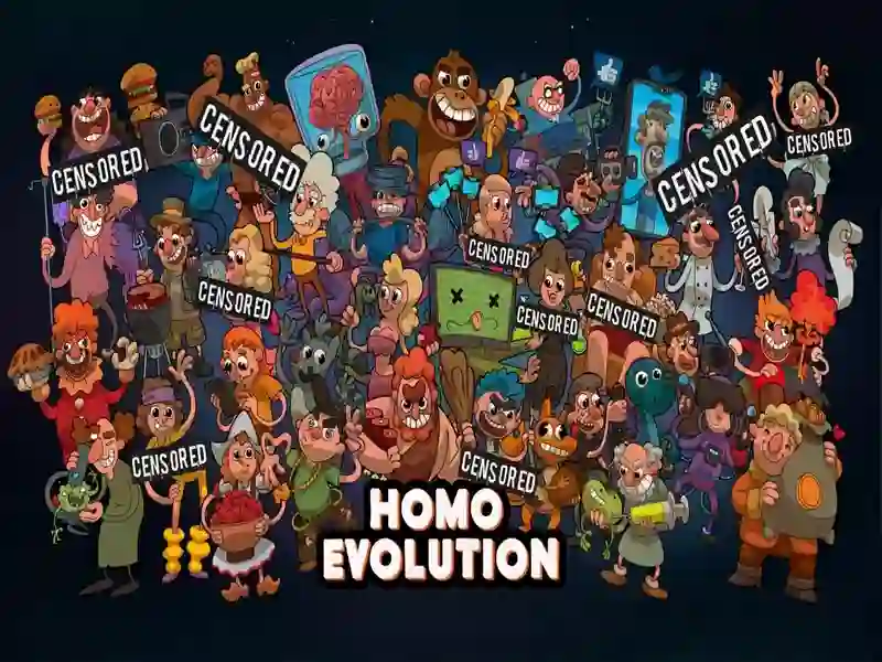 Jeu Homo évolution en ligne
