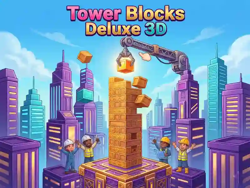 Jeu Tower Blocks Deluxe 3D en ligne