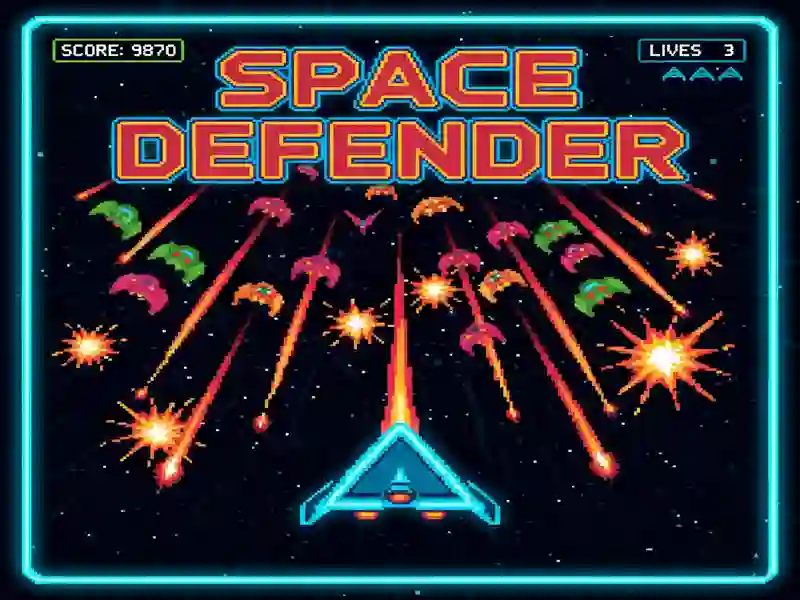 Jeu Défenseur de l'espace en ligne