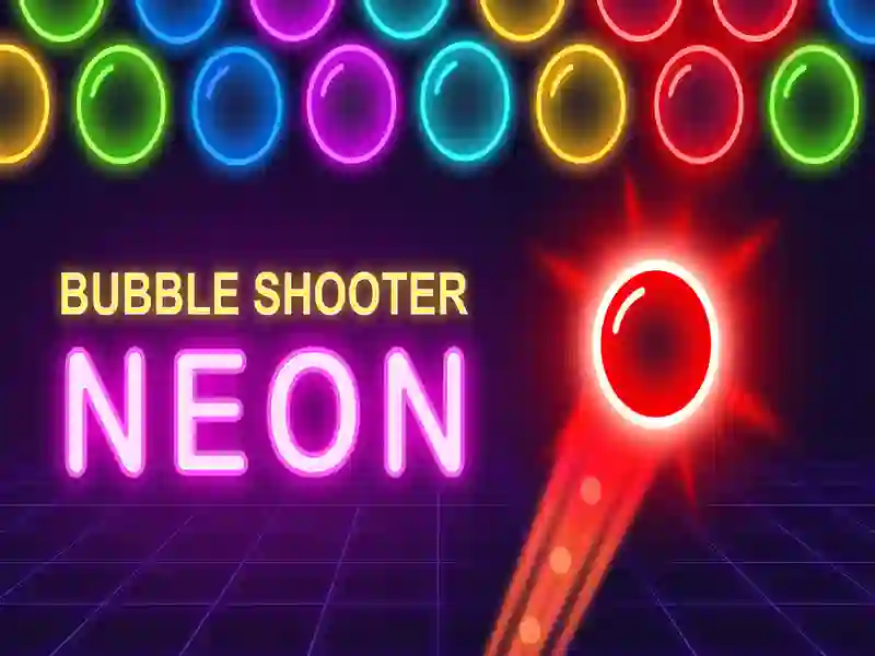Jeu Shooter à bulles néon en ligne