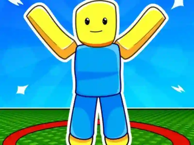 Jeu Dernier à quitter le cercle obby en ligne