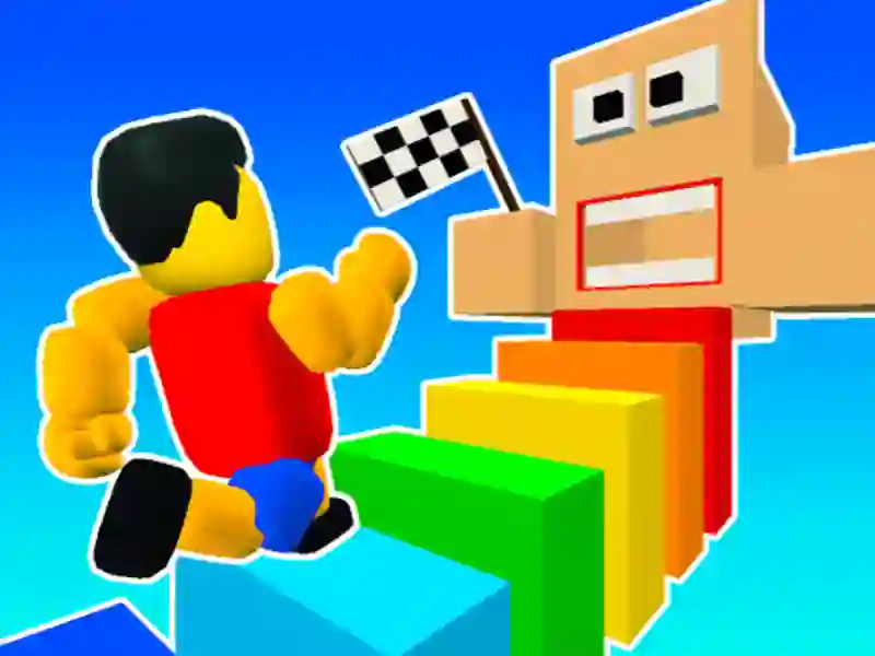 Jeu OBBY Tower Parkour Climb en ligne