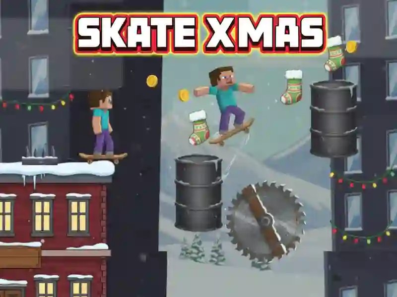 Jeu Patinage de Noël en ligne