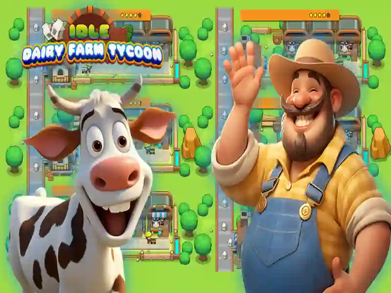 Jeu Tycoon de ferme laitière inactif en ligne Jeu Tycoon de ferme laitière inactif en ligne