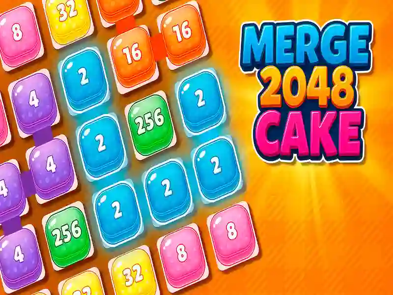 Jeu Fusionner le gâteau 2048 en ligne