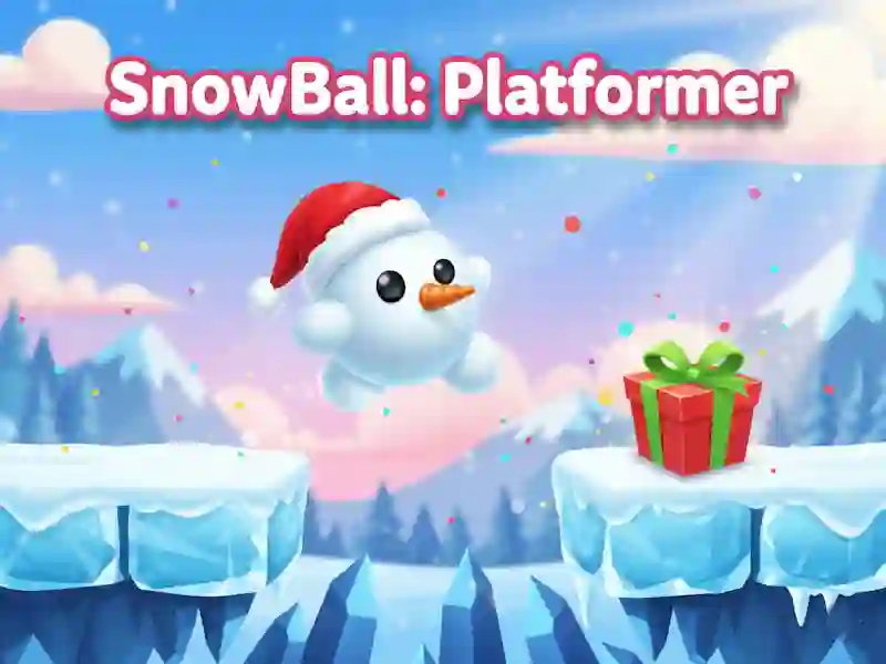 Jeu SnowBall : jeu de plateforme en ligne