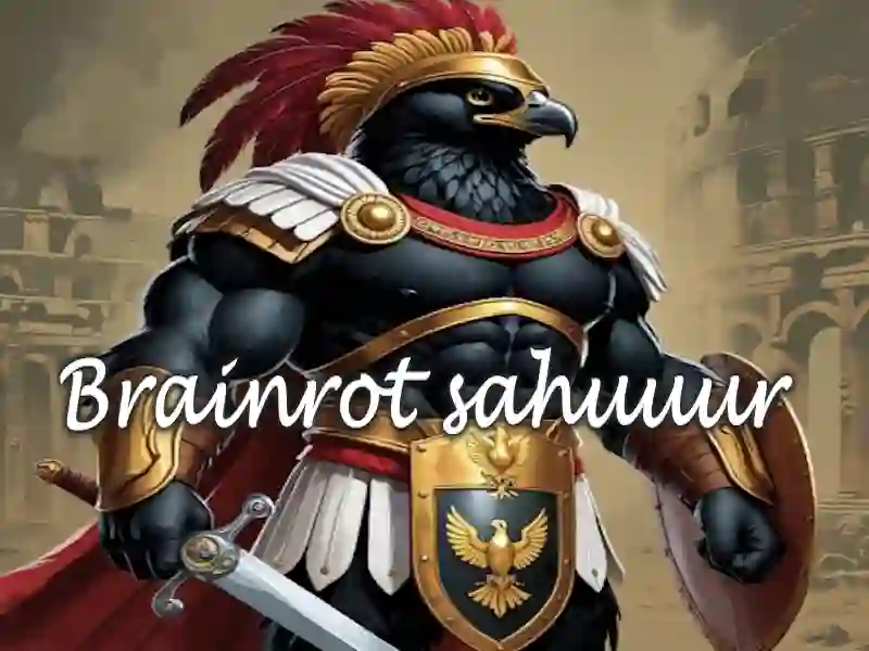 Jeu Brainrot Sahuuur en ligne