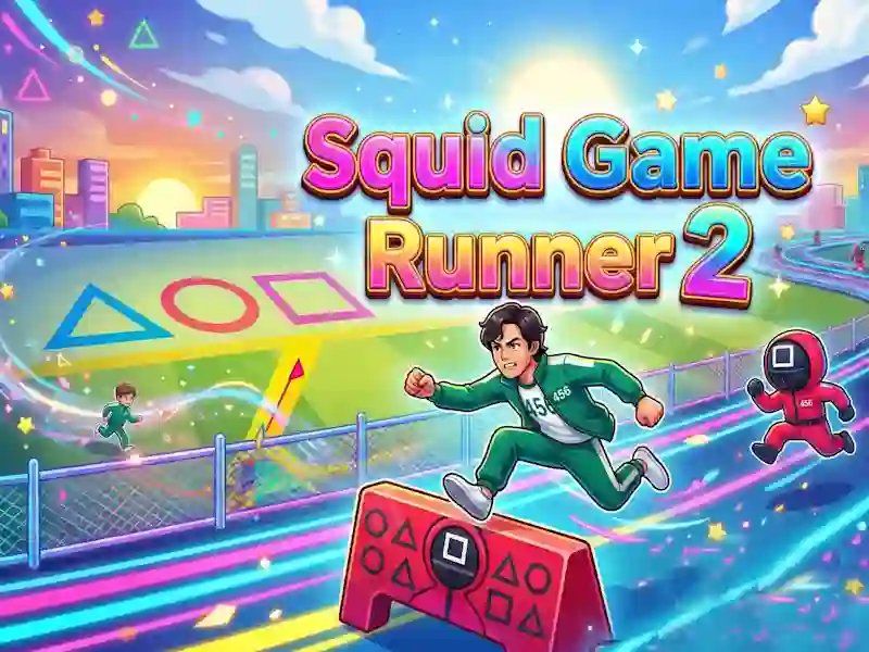 Jeu Jeu de calmar Runner 2 en ligne