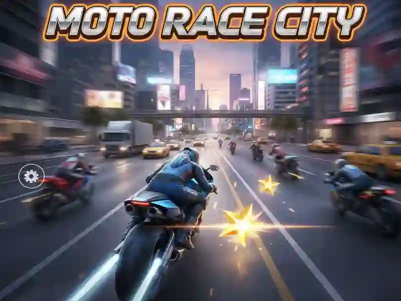 Jeu Ville de course de moto en ligne