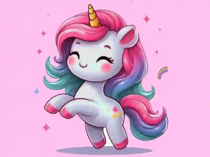 Jeu Défi de coloration à la licorne en ligne