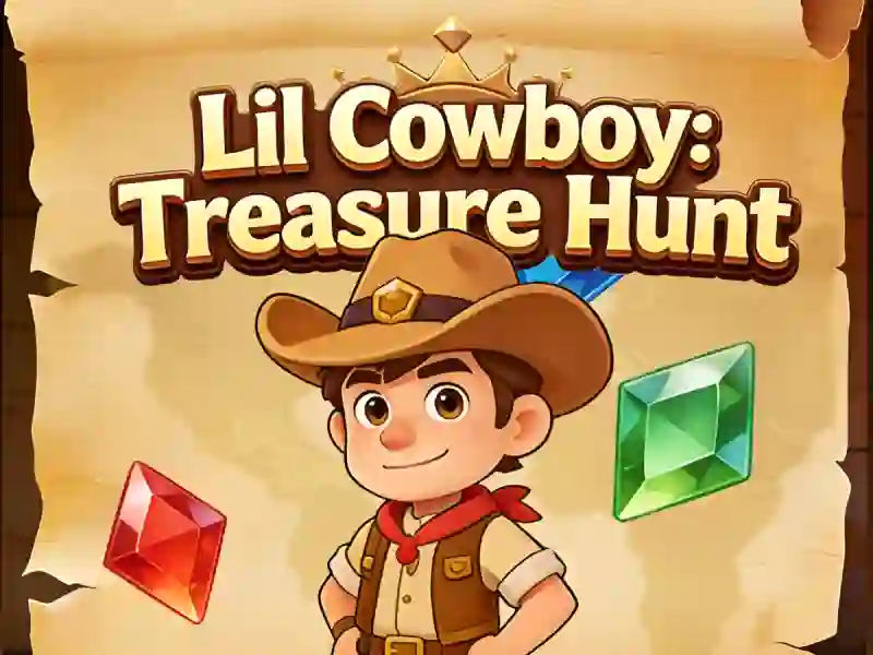 Jeu Lil Cowboy : Chasse au trésor en ligne