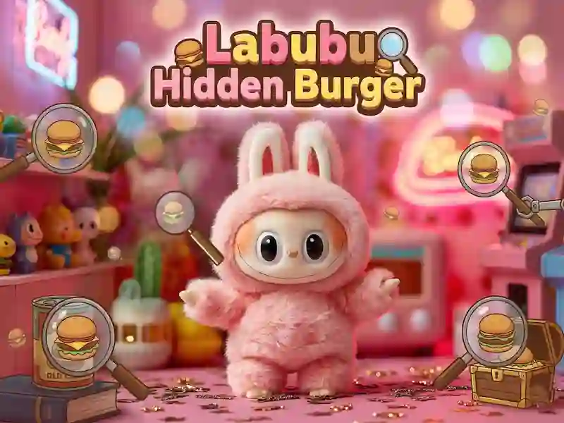Jeu Burger caché de Labubu en ligne