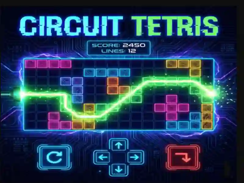 Jeu Circuit Tetris en ligne