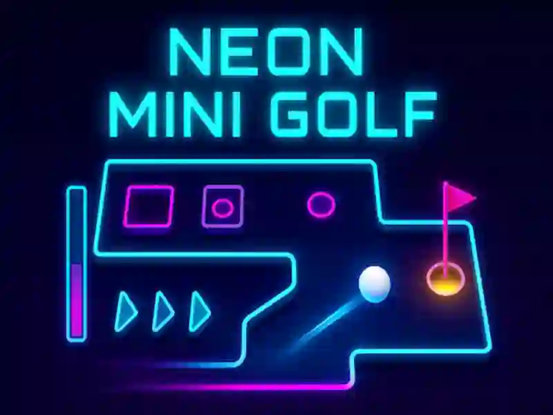 Jeu Mini-golf au néon en ligne