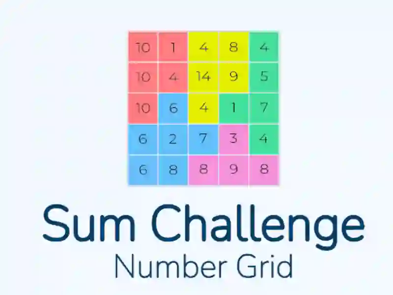 Jeu Sum Challenge Number Grid en ligne Jeu Sum Challenge Number Grid en ligne