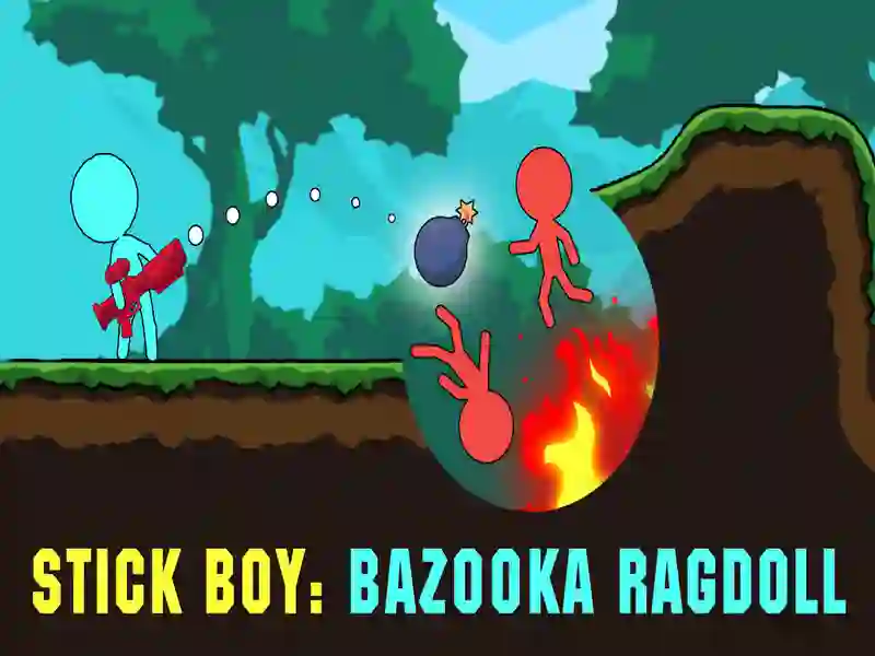 Jeu Stick Boy: Bazooka Ragdoll en ligne