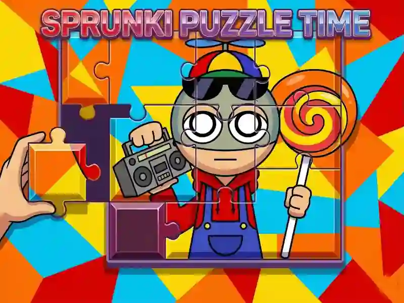 Jeu Temps de puzzle Sprunki en ligne