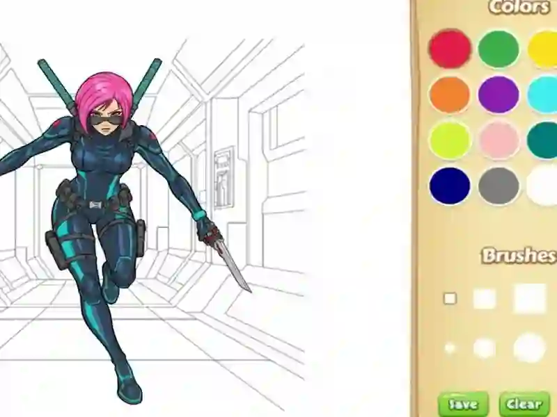 Jeu Livre de coloriage méchant pour les enfants en ligne