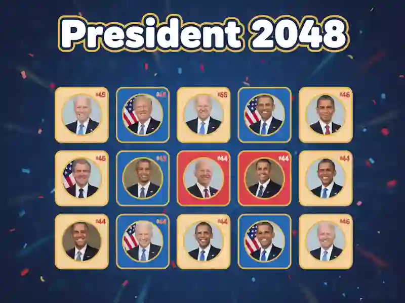 Jeu Président 2048 en ligne