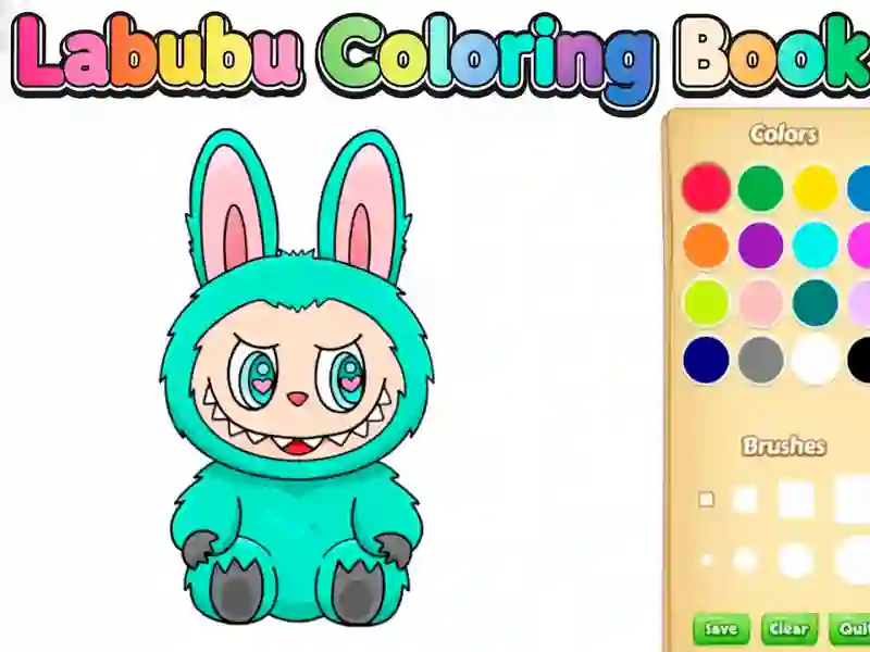 Jeu Livre de coloriage Labubu en ligne