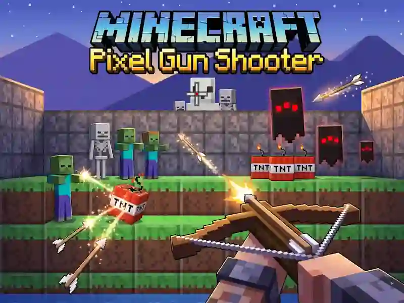 Jeu Minecraft Pixel Gun Shooter en ligne