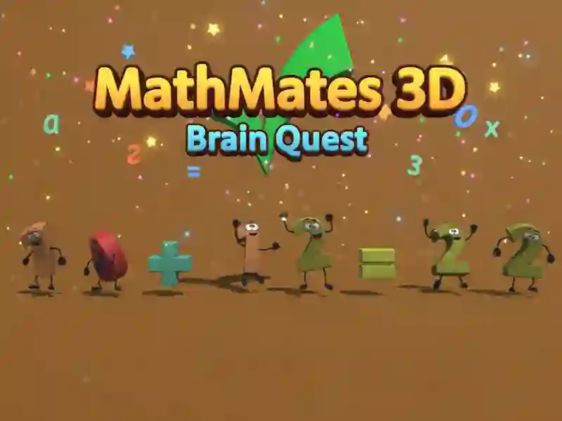 Jeu MathMates 3D : Quête cérébrale en ligne