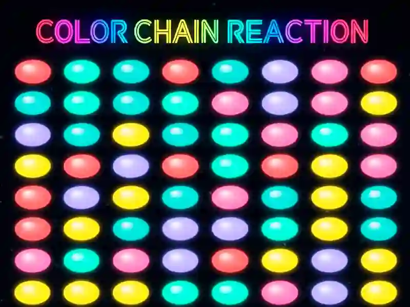 Jeu Réaction en chaîne de couleurs en ligne