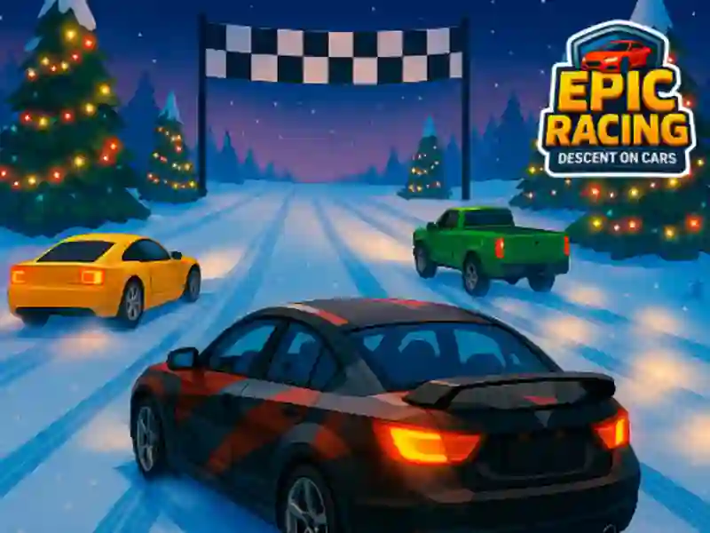 Jeu Epic Racing : Descente sur les voitures en ligne
