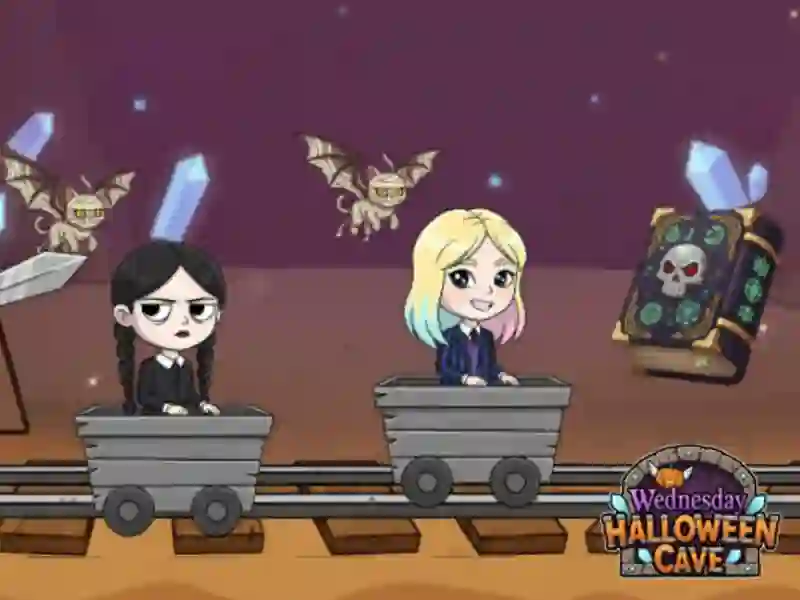 Jeu Grotte d'Halloween du mercredi en ligne