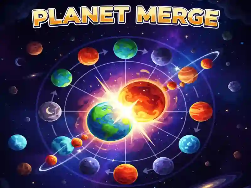 Jeu Fusion de planètes en ligne