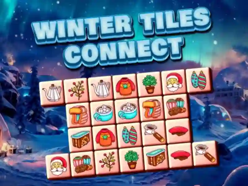 Jeu Connexion des tuiles d'hiver en ligne